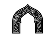 Islamic Arch Window Vector Bundle, an Illustration by yasushie (Thumbnail 20 of 51)