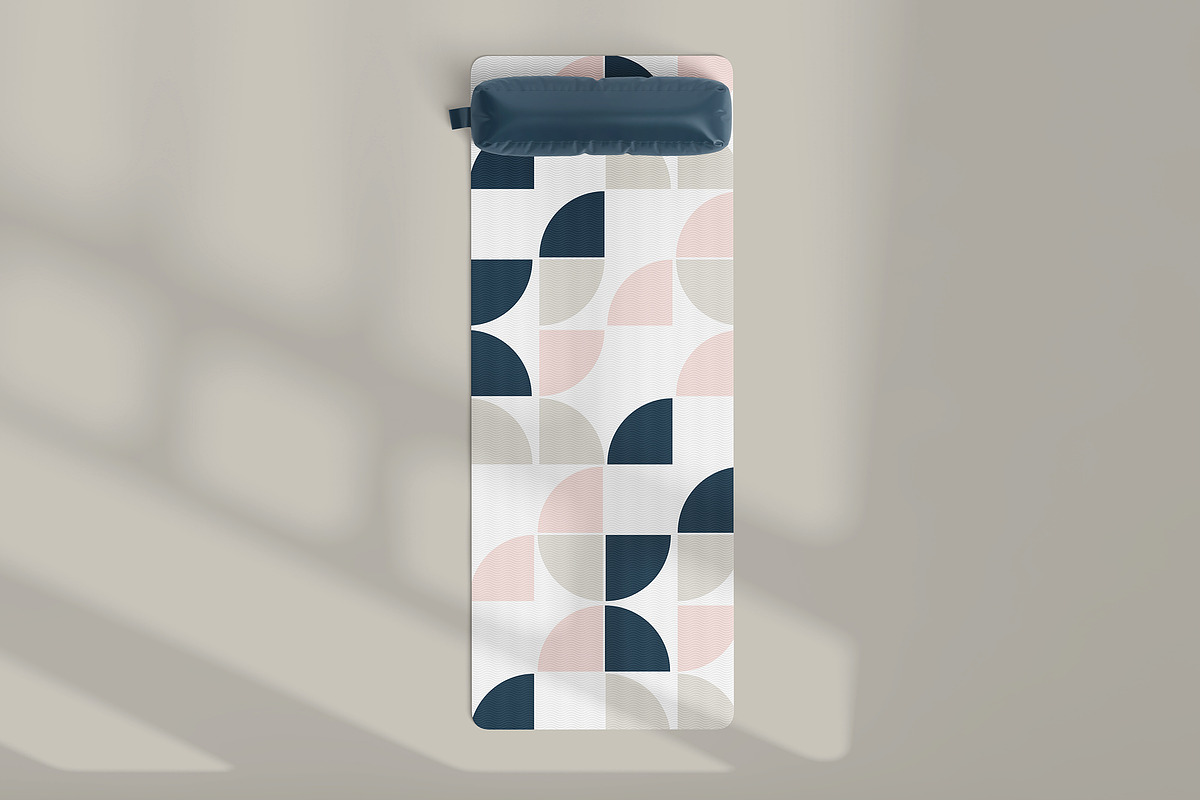 Yoga mat template mockup, a Household Mockup by GraphicVil (Photo 7 of 9)