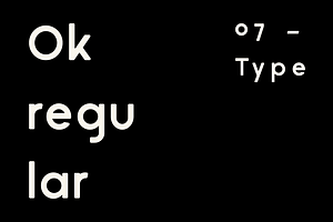 Ok — Regular