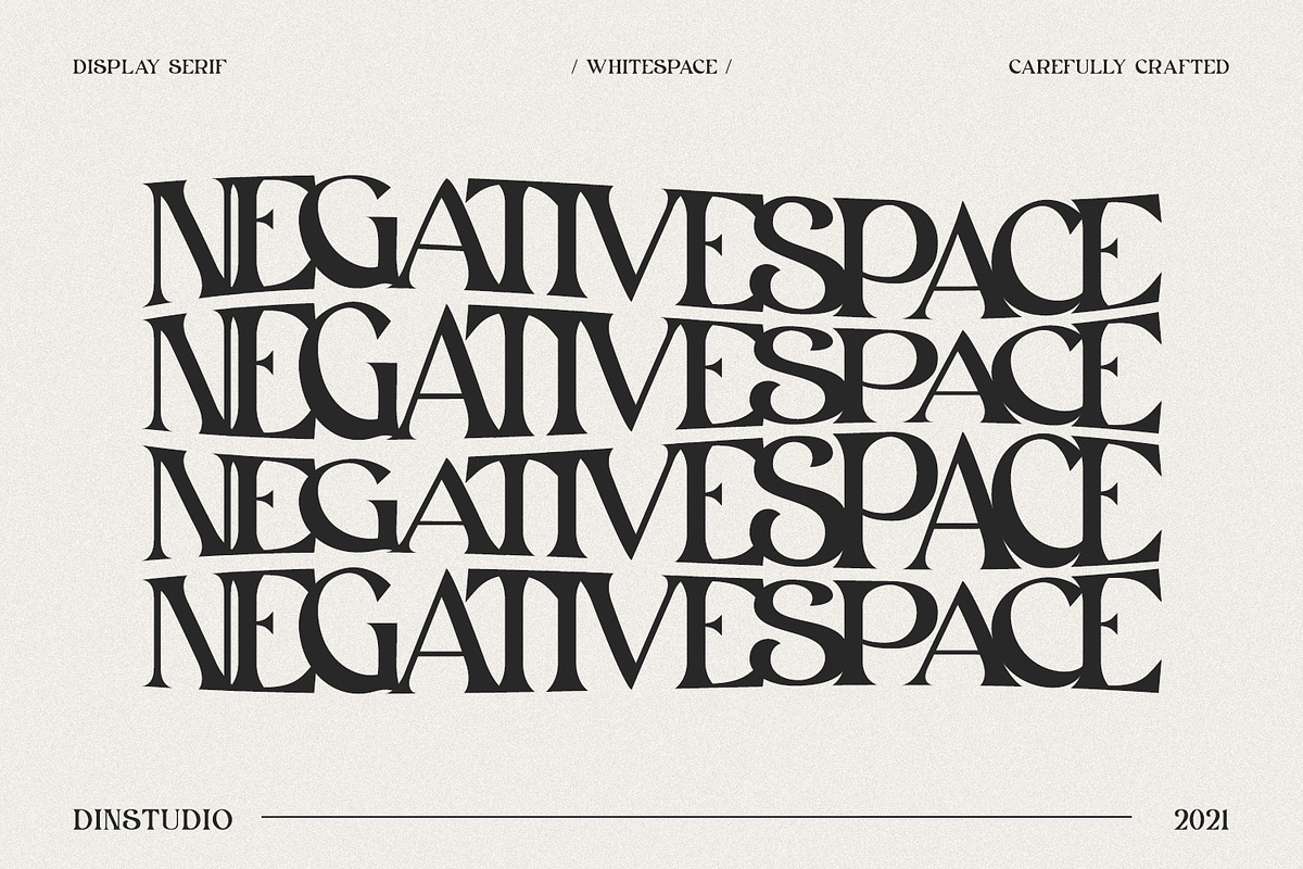 White Space, a Script Font by din-studio.com (Photo 5 of 10)