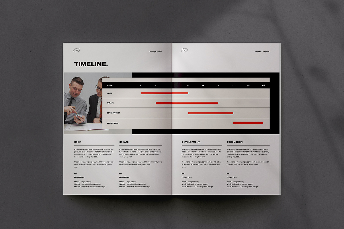 Proposal Template, a Brochure Template by Occy Design (Photo 5 of 6)
