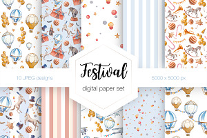 Festival pattern set
