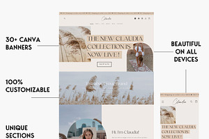 Claudia - Boho Shopify Theme