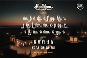 Khalliban - Arabic Typeface, a Handwritten Font by MaikoHatta (Thumbnail 5 of 7)