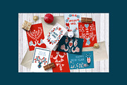 Scandinavian Christmas Cards Pack, an Illustration by Chus Moreno Studio (Thumbnail 9 of 12)