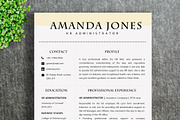 Resume Template | Amanda, a Resume Template by ResumeWorkshop (Thumbnail 5 of 10)