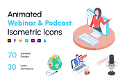 Isomeric Webinar and Podcast, a Duotone Icon by Vectors Market (Thumbnail 1 of 8)