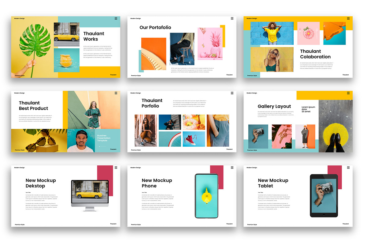 Thaulant – Business PowerPoint, a Presentation Template by kreatifreya (Photo 4 of 5)