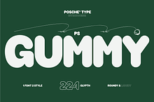 PS GUMMY | Display Typeface