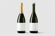 Champagne Bottle Mockup, a Product Mockup by zpackcreative (Thumbnail 3 of 4)