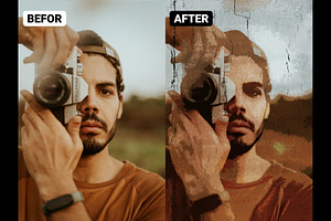 Damaged Photograph Effect