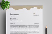 Letterhead Layout, a Stationery Template by MightyDesign (Thumbnail 2 of 8)