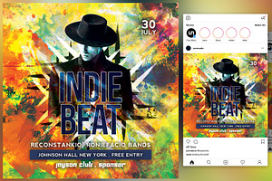 Indie Beat Flyer