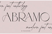 ABRAMO// Modern Font Duo, a Serif Font by PeachCreme (Thumbnail 16 of 16)