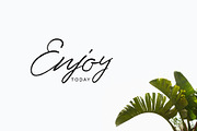 Senja script font, a Script Font by Emyself Design (Thumbnail 6 of 7)