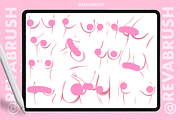 Procreate Breast Mature NSFW brushes, a Brush Add-On by Revabrush (Thumbnail 3 of 5)