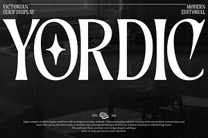 Yordic - Modern Serif Display
