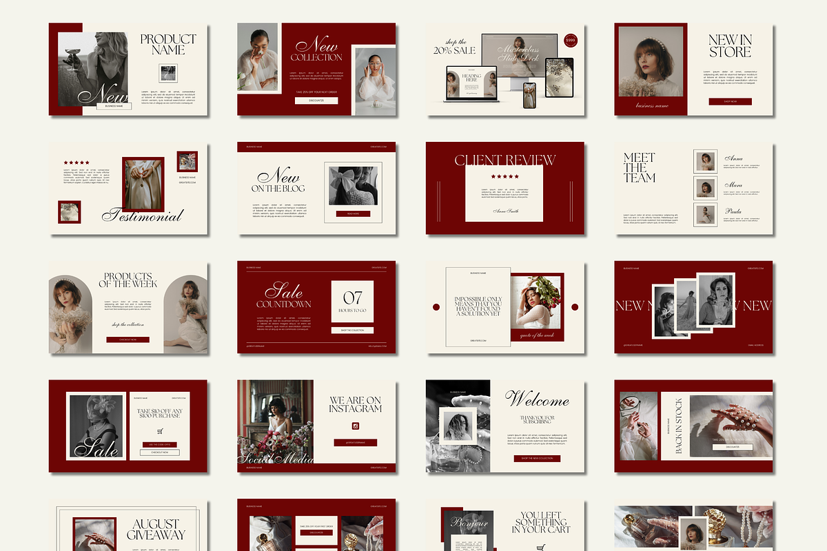 Email Marketing Newsletter Template, an Email Template by Branding Babe Co. (Photo 6 of 9)