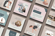Yoga Instagram | CANVA Template, a Social Media Template by Azruca (Thumbnail 3 of 17)