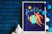 Colorful Space Collection, a Decorative Illustration by Yeticrab (Thumbnail 6 of 12)