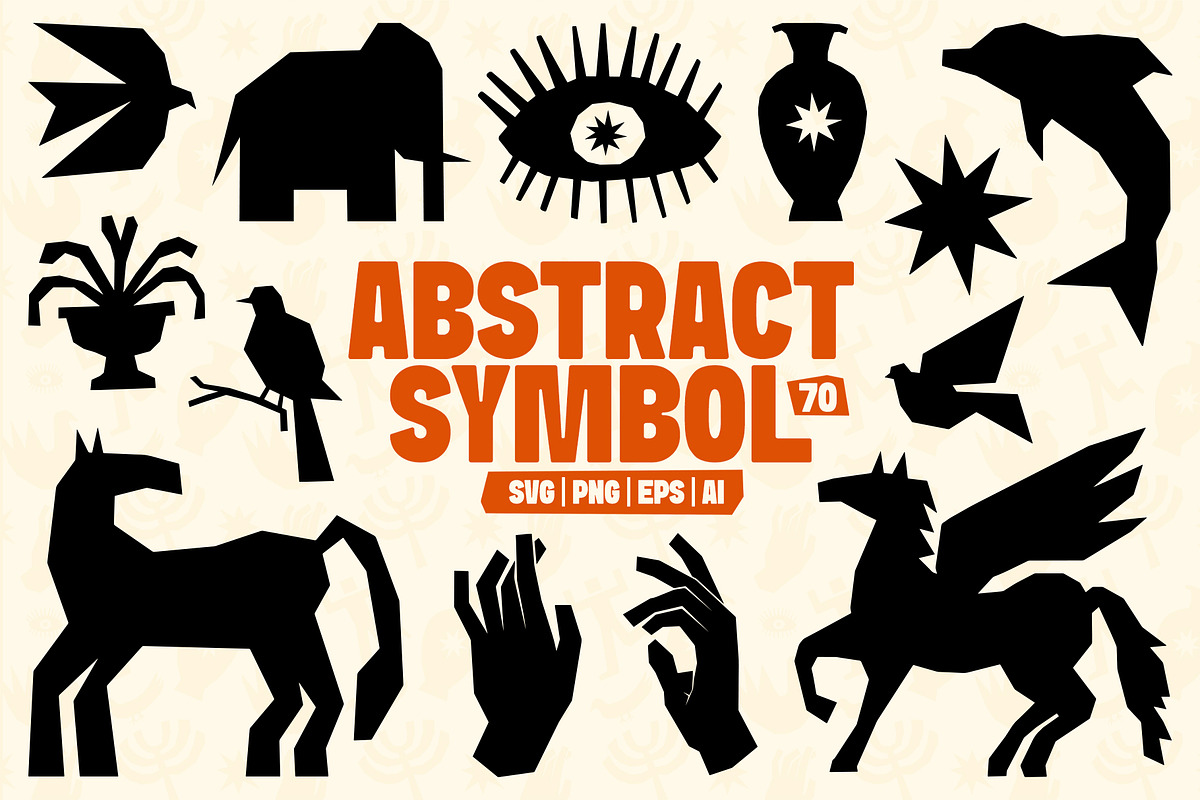 Abstract Symbol Illustration Set, an Illustration by Tekuni (Photo 1 of 13)