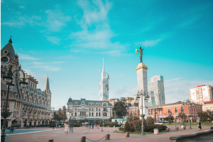 Batumi, Adjara, Georgia. Building Of, a Graphic by Our Amazing World