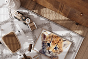 Frame mockup bundle in home interior, a Household Mockup by Artjafara (Thumbnail 5 of 11)