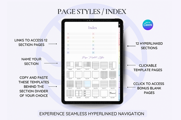 Digital Notebook Planner for Notes preview 7