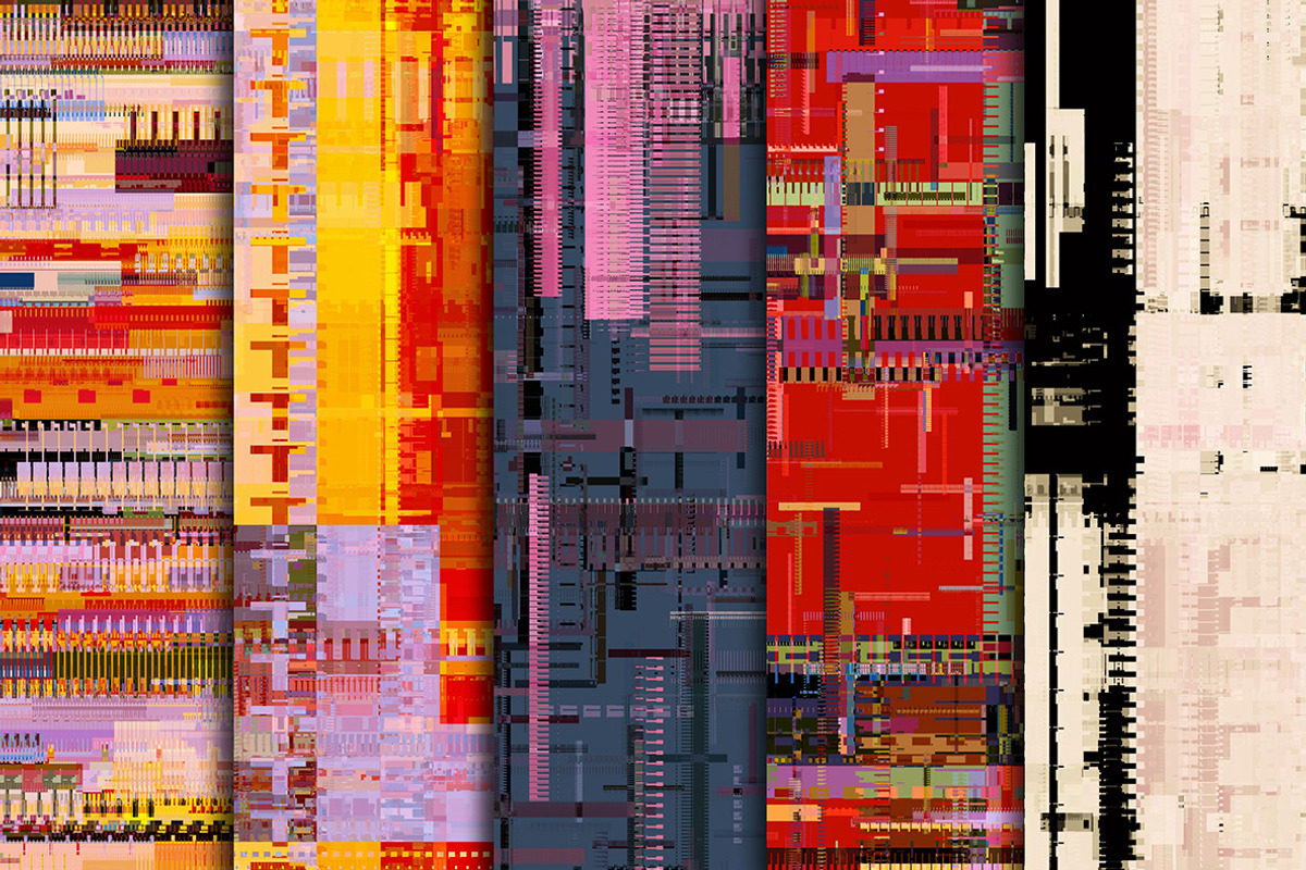 Glitch textures, a Background Graphic by dotstudio (Photo 3 of 14)