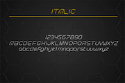 Futuristic linear style typeface., a Symbol Font by Fractal fonts & graphics (Thumbnail 3 of 5)