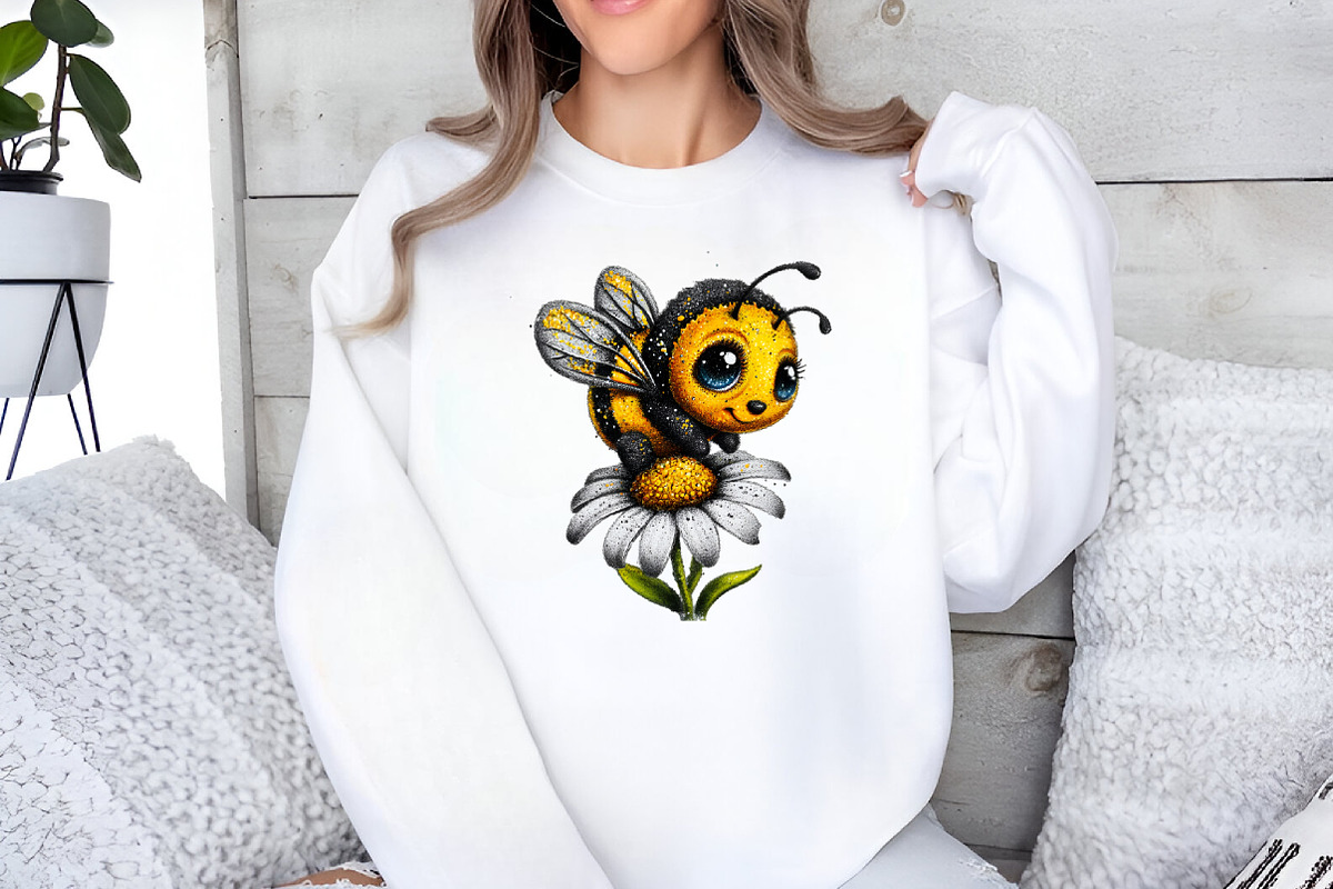Watercolor Spring Bee Clipart, an Illustration by GatewayDesign (Photo 5 of 5)