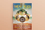 The Hot Beach Flyer, a Flyer Template by CREATIVE DUDE (Thumbnail 1 of 5)