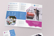 Trifold brochure Business Card M-Up, a Brochure Template by NetGon_Tech's Shop (Thumbnail 3 of 4)
