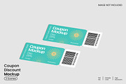Coupon Mockup, a Merchandise Mockup by renderstockmarket (Thumbnail 1 of 3)