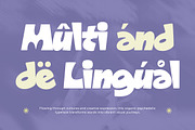 Maltique - Psychedelic Retro Font, a Sans Serif Font by Typia Nesia (Thumbnail 11 of 11)