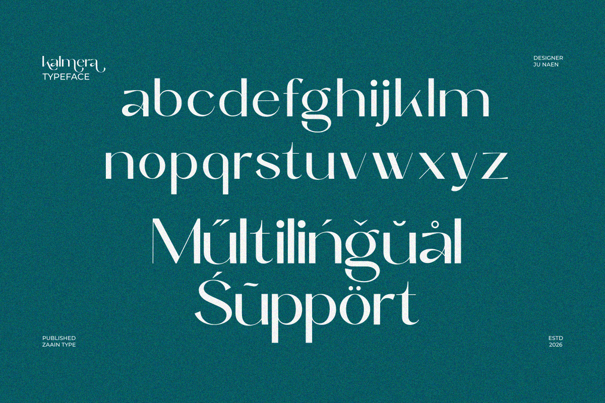 Kalmera, a Sans Serif Font by zaaintype (Photo 11 of 11)