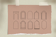 Arch line logo. Female art emblems., an Illustration by bioraven (Thumbnail 9 of 11)