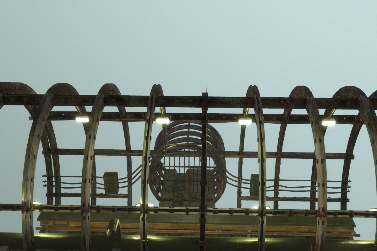 Subway tunnel T, an Environmental 3D Model by AndrewWhite (Photo 10 of 20)