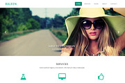 Baleen - One Page Bootstrap Template, a Bootstrap Template by DesignOrbital (Thumbnail 1 of 5)