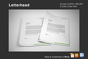 Letterhead, a Stationery Template by asimalikhan555 (Thumbnail 1 of 6)