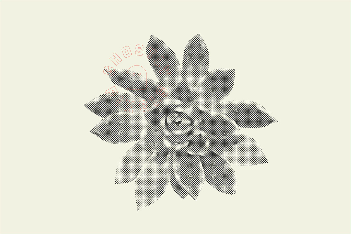 Succulent Halftones, a Texture Graphic by GhostlyPixels (Photo 10 of 13)