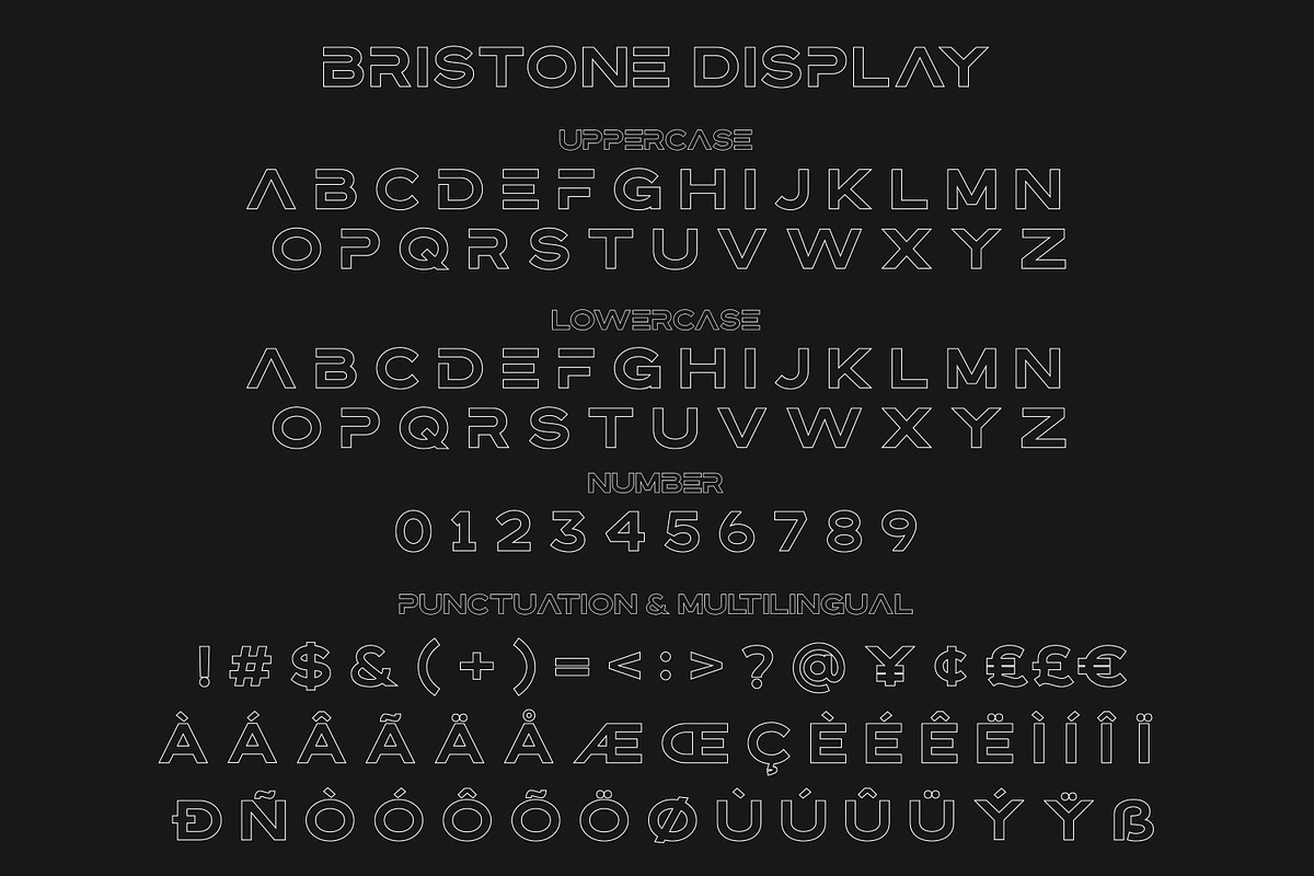 Bristone - Expanded Sans, a Sans Serif Font by Almarkhatype (Photo 17 of 18)