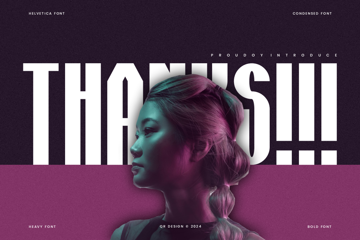Koxturuk - Tall & Condensed Font, a Sans Serif Font by QR Design Studio (Photo 7 of 7)