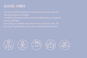 Good Vibes Branding Kit, a Branding & Logo Template by Emma Make (Thumbnail 3 of 22)