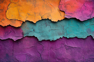 Abstract layered texture orange teal, a Background Photo by Pixeness Studio