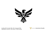 Minimalist Eagle Emblem Logo, a Branding & Logo Template by Vectorium Studio (Thumbnail 2 of 5)