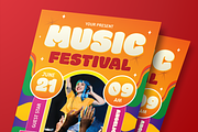 Music Festival Flyer Set, a Flyer Template by Annora Studio (Thumbnail 6 of 6)