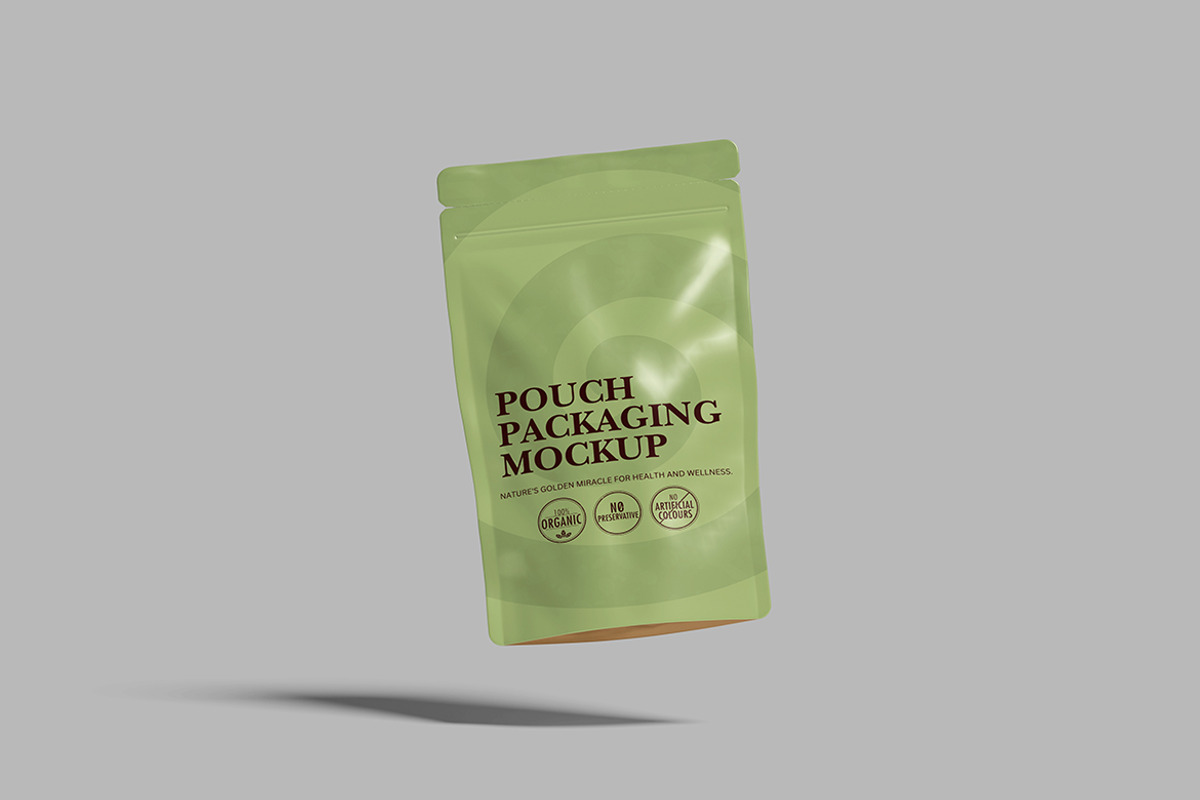 Pouch Packaging Mockup, a Packaging Mockup by SimpangGraphics (Photo 4 of 5)