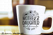 Mother and Daughter Best Friend SVG, a Graphic by Applied Arts (Thumbnail 7 of 12)