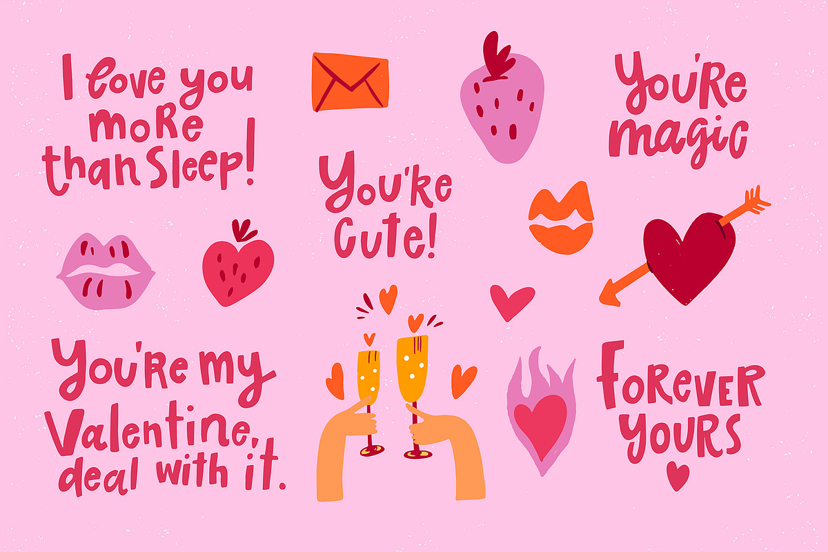 Valentine's Day quotes, an Object Graphic by ShooShooShop (Photo 2 of 8)